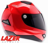 Lazer Kite Mustang Pure Glass Red - White