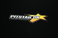 Pitstar stickers 12cm - 4 stk.