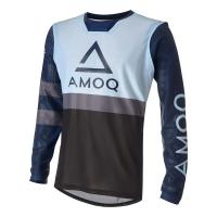 AMOQ Airline mesh jersey Navy/lysebl