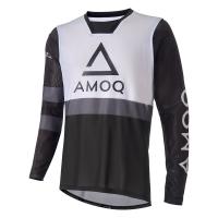 AMOQ Airline mesh jersey sort/hvid