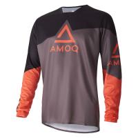 AMOQ Airline mesh jersey sort/orange